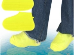 Silikónové nepremokavé návleky na topánky S, žlté (veľ. 26–34)