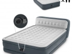 Nafukovacia posteľ s elektrickou pumpou INTEX Deluxe 236 × 152 cm