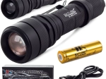 Taktická baterka s LED diódou Cree XM-L3-U3 od Bailong