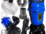 Kalové čerpadlo na čistú aj znečistenú vodu 750 W s drvičom a hadicou