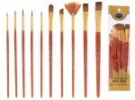 Sada školských maliarskych štetcov 10 ks