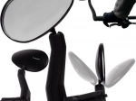 Ľavostranné cyklistické zrkadlo Trizand