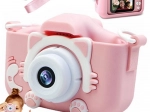 Digitálny fotoaparát pre deti v tvare mačičky