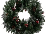 Dekoratívny vianočný veniec zasnežený Ruhhy