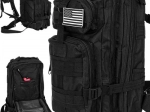 Taktický turistický batoh 26 l – čierny