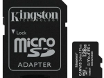 Kingston Canvas Select Plus microSD karta 128 GB s adaptérom