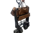 Skladací plážový transportný vozík LUARO so stolíkom 2 v 1