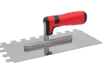 Nerezové hladidlo so zubami 15 × 15 mm, 280 × 130 mm