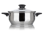 Nerezový hrniec so sklenenou pokrievkou 18 cm, 1,7 l SUPER VALUE