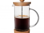 Sklenený french press na kávu a čaj 400 ml