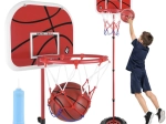 Detský nastaviteľný basketbalový kôš so stojanom do 170 cm ISO TRADE