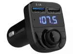 FM Bluetooth autotransmiter a nabíjačka 2x USB