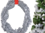 Vianočná strieborná lametová girlanda 2 m