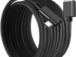 USB-A 2.0 na USB-C kábel 5 m s pravým uhlom IZOXIS