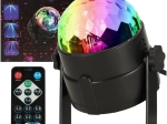LED RGB disco guľa s diaľkovým ovládaním