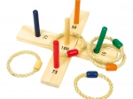 Drevená hra na hádzanie malými nožičkami