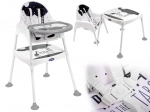 Stolička na kŕmenie stolička stolík stolička 3v1 hviezdičky