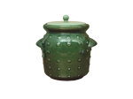 Keramický fermentačný hrniec 2,5 l zelený