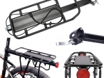 Zadný hliníkový nosič na bicykel univerzálny 30 kg