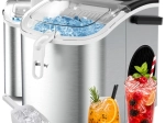 Výrobník ľadu Ruhhy 1,2 l strieborný 12 kg/24 h