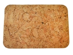 Korkové prestieranie obdĺžnikové so zaoblenými rohmi 36 × 25 cm, sada 6 ks