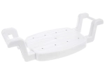 Nastaviteľné sedadlo do vane biele 58–77 × 27,5 cm