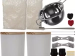 Súprava na výrobu sviečok DIY - 2 ks. Ruhy 19782