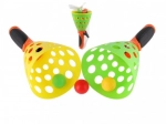 Plastová hra Catch Ball 25 cm – sada košíčkov s loptičkami