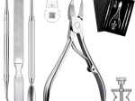Sada na zarastené nechty s klieštikmi a nástrojmi z nehrdzavejúcej ocele