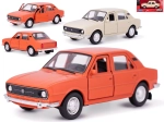 Kovový model auta Škoda 105L 1976 s naťahovacím spätným chodom – Welly 1:36