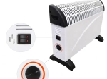 Elektrický konvektorový ohrievač 2000 W s termostatom