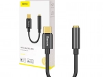 Baseus USB‑C na 3,5 mm audio adaptér – čierny