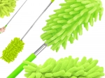 Teleskopická prachovka z mikrovlákna, zelená