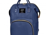 Modrý batoh na kočík pre mamičky a oteckov
