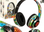 Bezdrôtové náhlavné slúchadlá s Bluetooth a RGB podsvietením
