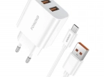 Rýchlonabíjačka FONENG 2× USB 12 W s Micro USB káblom
