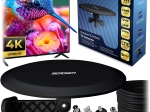Vnútorná a vonkajšia TV anténa Ultra HD 4K BERDSEN BD-955 čierna