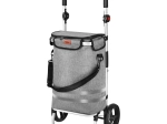 Skladací nákupný vozík 50 l sivý NILS Premium
