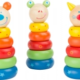 Small Foot nasadzovacia veža zvieratká 1 ks žabka