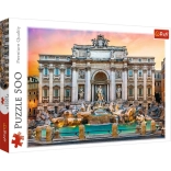 Puzzle 500 dielikov Fontána di Trevi, Rím Trefl