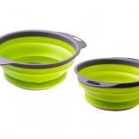 Silikónový skladací cedník 2ks