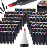 Obojstranné fixky v puzdre - 168 kusov