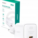 nabíjačka AUKEY OMNIA II Mini USB‑C 30 W PD, biela