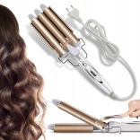 Keramická trojkulma na vlasy Kemei