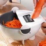 Viacúčelová strúhacia sada s miskou a cedníkom