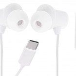 L-Brno pecky slúchadlá s mikrofónom USB-C biele