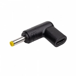 Adaptér USB‑C na napájací konektor 4.0 × 1.7 mm AKYGA AK-ND-C04