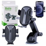 Univerzálny silný držiak do auta na telefón – čelné sklo, palubná doska a mriežka vetrania