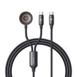 Mcdodo 2v1 USB-C kábel a nabíjačka pre Apple Watch, 60W, 1,2m