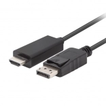 Kábel DisplayPort na HDMI 1,8 m, čierny